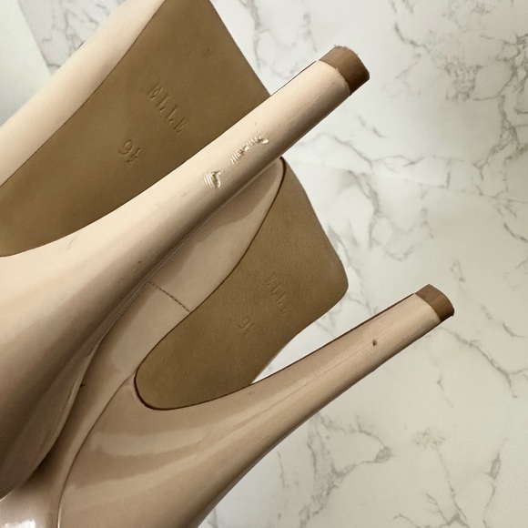 Elle | Platform Nude Bow Heels - Picture 8 of 11